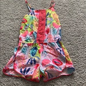 Cat and Jack tropical romper